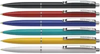 Pastapliiats Schneider K15 1.0mm korpus assortii/sinine (kogus 5 tükki)