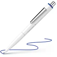 Pastapliiats Schneider K3 Biosafe valge korpus, sinine tint