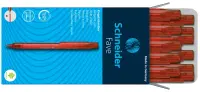 Pastapliiats Schneider Fave punane 1.0mm (kogus 2 tükki) – pilt 7