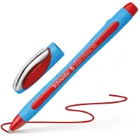 Pastapliiats Schneider Slider Memo XB 1.4 mm sinine korpus , punane tint – pilt 3