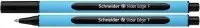 Pastapliiats Schneider Slider Edge, 0.5mm, must (kogus 2 tükki)
