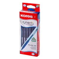 Pastapliiats Kores K6-F 0,7mm, kolmnurkne, sinine (kogus 2 tükki) – pilt 2