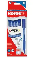 Pastapliiats Kores K6-F 0,7mm, kolmnurkne, sinine (kogus 2 tükki) – pilt 4