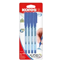 Pastapliiats Kores SUPER SLIDE K2 F 0.7 mm, sinine (kogus 2 tükki)