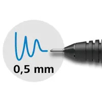 Tindipliiats Schneider Xtra 805 0.5mm sinine (kogus 2 tükki) – pilt 9
