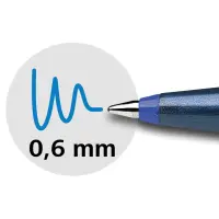 Tindipliiats Schneider Topball 857 0,6 mm sinine (kogus 5 tükki) – pilt 10
