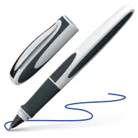 Tindipliiats Schneider RAY M, valge/tumehall korpus, sinine tint – pilt 3