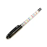 Pastapliiats CLARO Jazz 0.7 mm, assortii korpus, must tint (kogus 6 tükki) – pilt 2