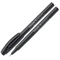 Tindipliiats Schneider Topliner 967, fiiberotsik, 0,4 mm must (kogus 2 tükki)