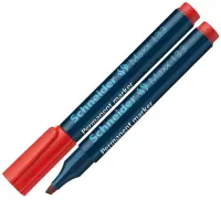 Marker permanentne Schneider 133, lõigat.otsik 1-4mm, punane