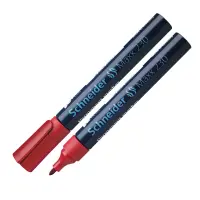 Marker permanentne Schneider 230 kooniline 1-3mm punane 3Re