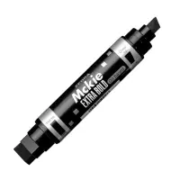 Marker permanentne Zebra Mckie Extra Bold 2 otsaga, 17/10 mm, must