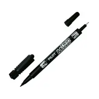 Marker permanentne Pilot Twin-Marker EF/F, must