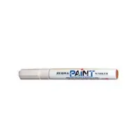 Marker permanentne Zebra Paint 3mm, valge