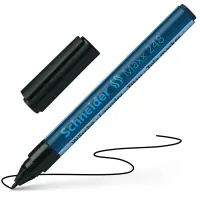 Tekstiilimarker Schneider 248 1,0mm, must – pilt 2