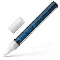 Marker permanentne Schneider 270, 1-3mm valge