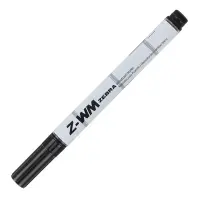 Tahvlimarker ZEBRA Z-WM, 1,5-2,5 mm, kooniline, must