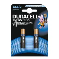 Patarei Duracell TurboMax AAA, 2 tk