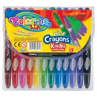 Vahakriidid Colorino Twist, 12 värvi