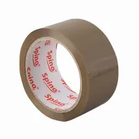 Pakketeip SPINO, 48 mm x 66 m, akrüül, pruun (kogus 2 tükki)