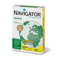Koopiapaber Navigator Universal A4 80g/m2, 500+50 lehte/pakis