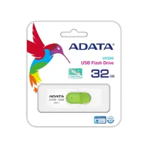ADATA | UV320 | 32 GB | USB Type-A | White/Green – pilt 3