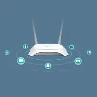 TP-LINK TL-MR3420 juhtmevaba ruuter Üks sagedusala (2,4 GHz) Kiire Ethernet Must, Valge – pilt 19