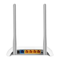 TP-Link TL-WR840N juhtmevaba ruuter Kiire Ethernet Üks sagedusala (2,4 GHz) Hall, Valge – pilt 5