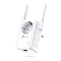 TP-LINK | Extender with AC Passthrough | TL-WA860RE | 10/100 Mbit/s | Ethernet LAN (RJ-45) ports 1 | 802.11n | 2.4GHz | Wi-Fi data rate (max) 300 Mbit/s | Extra socket – pilt 8