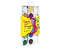 Vesivärvid(akvarellid) JOVI, 12 tk + pintsel – pilt 6
