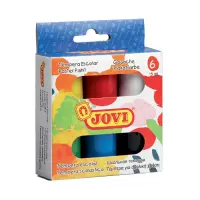 Guaššvärvid JOVI, 6 tk + pintsel