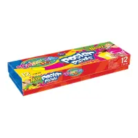 Guaššvärvid Colorino Kids 20ml x 12 värvi (2 neooni) – pilt 2