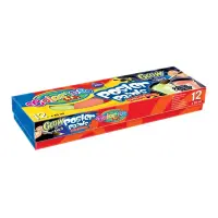 Guaššvärvid Colorino Kids 20ml x 12 värvi (2 helendavat pimedas)