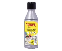 Akrüülvärv JOVIDECOR, mitmeotstarbeline, 250ml, hõbedane