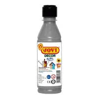 Akrüülvärv JOVIDECOR, mitmeotstarbeline, 250ml, hõbedane