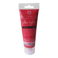Akrüülvärv Grafitas 1228, intensiivne punane (Permanent Red), 75ml