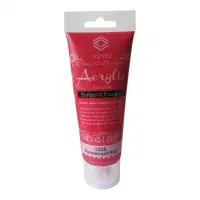 Akrüülvärv Grafitas 1228, intensiivne punane (Permanent Red), 75ml