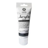 Akrüülvärv Grafitas, 1203 titaanium valge, 75ml – pilt 2