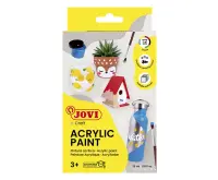 Akrüülvärv JOVI, 6 tk + pintsel – pilt 7