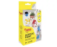Akrüülvärv JOVI, 6 tk + pintsel – pilt 8