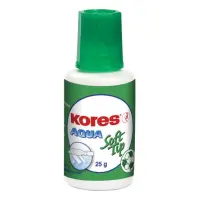 Korrektuurvärv KORES AQUA 20 ml, pehme otsaga