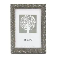 Pildiraam SAVEX 21x29,7cm, plast, hall ornamendiga