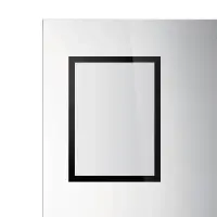 Iseliimuv infohoidja magnetkinnitusega DURABLE DURAFRAME Sun A4, must, 2 tk