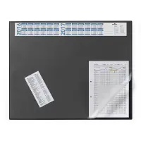 Lauamatt + kalender Durable 52x65cm must
