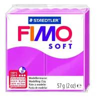 Voolimismass FIMO SOFT 57g, vaarikapunane (kogus 2 tükki)