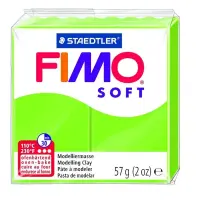 Voolimismass FIMO SOFT 57g, õunaroheline (kogus 2 tükki)