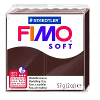 Voolimismass FIMO SOFT 57g, šokolaadipruun (kogus 2 tükki)