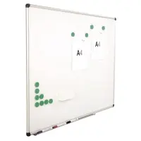 Magnettahvel Rocada, 120x150cm, alum.raam, emailpind
