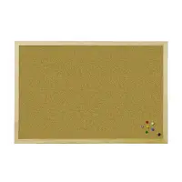 Korktahvel BI-OFFICE BUDGET 90x60 cm, puitraam
