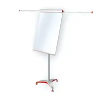 Esitlustahvel mobiilne 2X3 Mobilechart Pro Red, 100x70cm